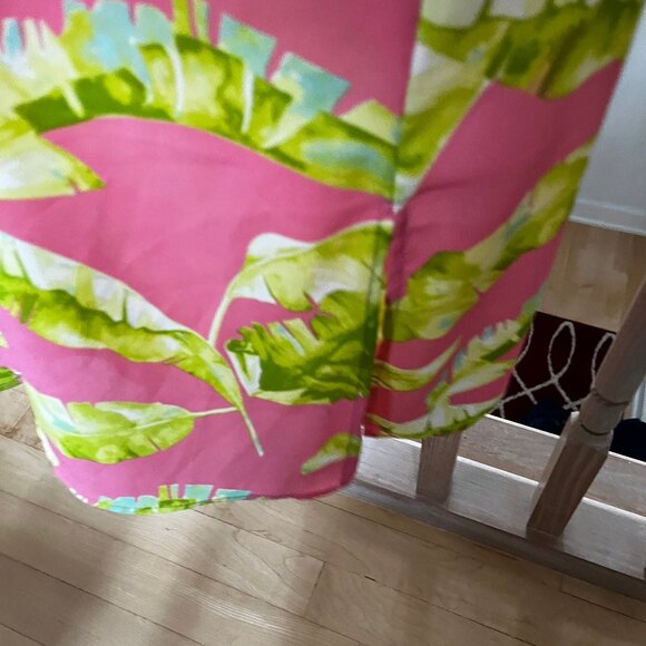 Aura The Label Tropical Leaf Print Open Front Kimono Cover-Up M NWOT - Picture 8 of 11